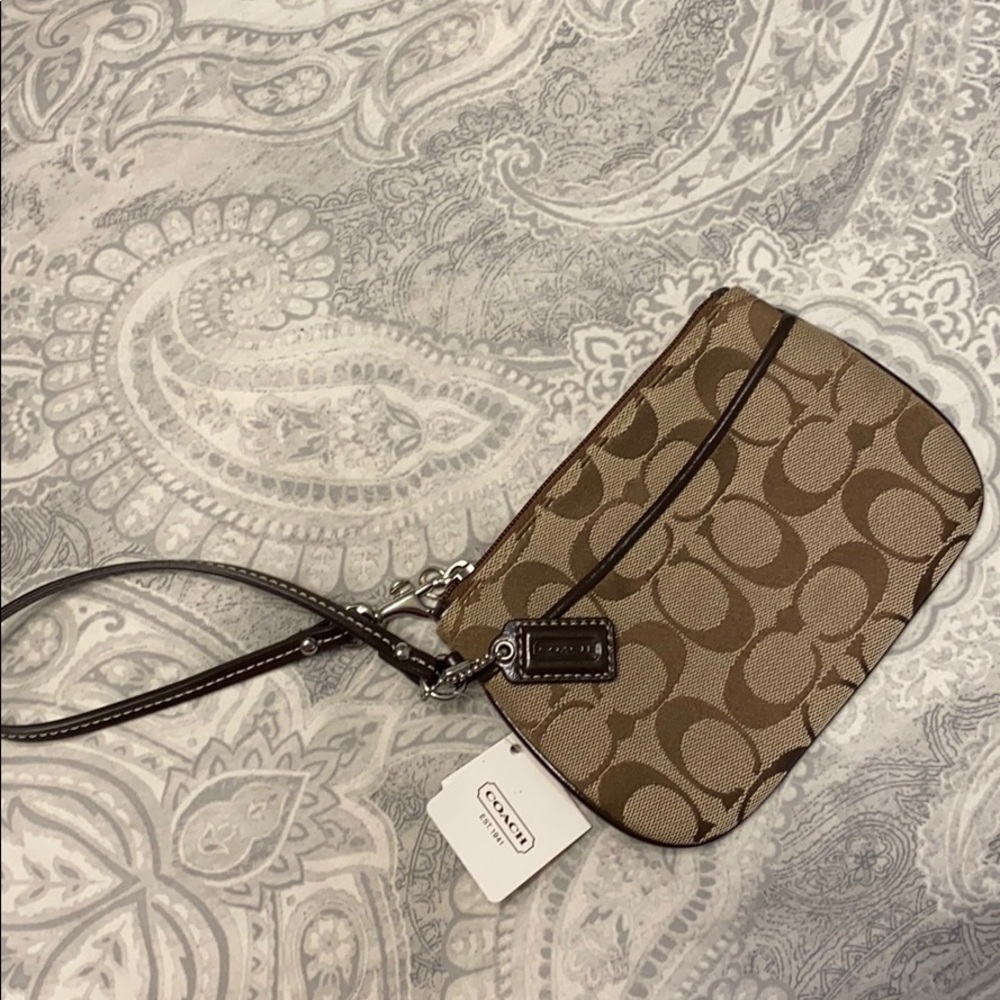 Coach wristlet